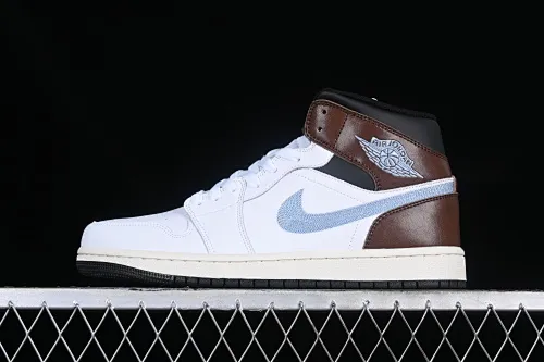 All categories Air Jordan Jordan series basketball shoes Air Jordan 1 Mid Air Jordan 1 Mid AJ1 Joe 1 mid-top cultural and leisure sports sneakers FQ8162-142